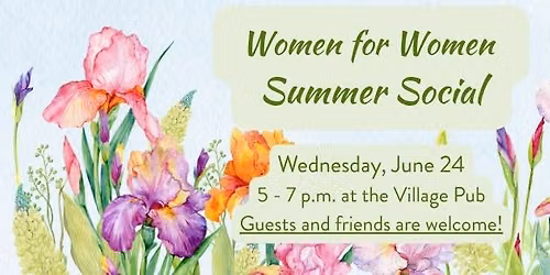 Women for Women Summer Social