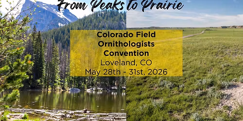 Colorado Field Ornithologists Convention
