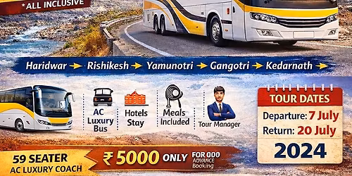 CharDham 2026 from kolkata