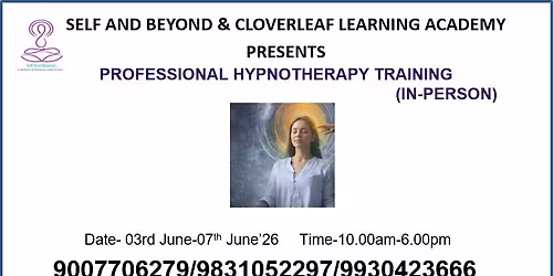 Professional Hypnotherapy Training Certification Program. Module 1 (In-Person)