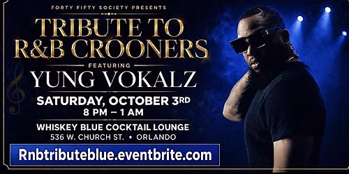 Tribute to R&b Crooners @ Whiskey Blue