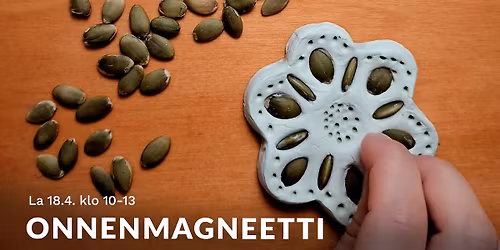 Taide- ja tunnepaja: Onnenmagneetti