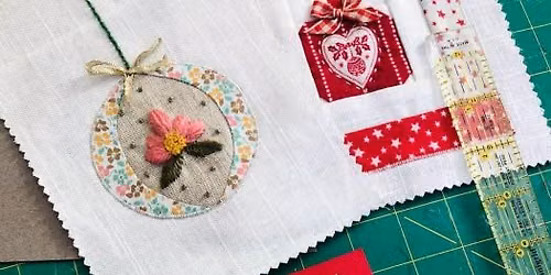 Fabric & Paper Holiday Card