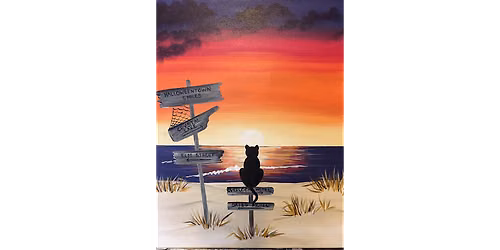 Spooky Beach - Paint and Sip in Phoenix | Classpop!\u2122