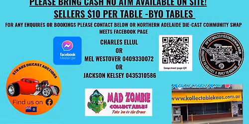 Northern Adelaide Die-Cast June Swap meet 