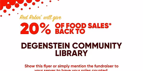 Red Robin Fundraiser - YUM!