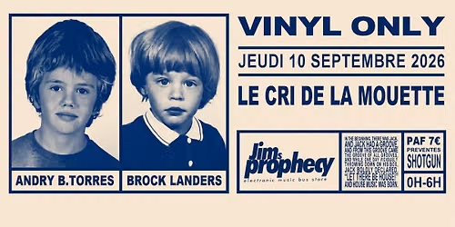 Vinyl Only #4 Jim's Prophecy: Brock Landers & Andry B.Torres