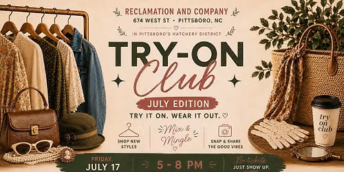 \u2728 TRY-ON CLUB: JULY EDITION \u2728