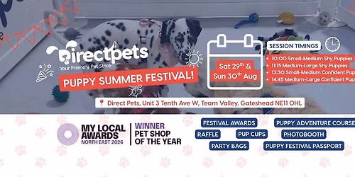 Puppy Summer Festival! \ud83c\udfaa\ud83d\udc36\u2600\ufe0f