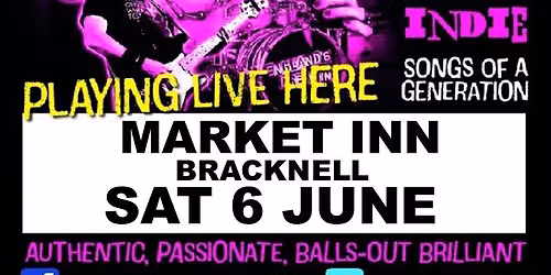 England's Dreaming Gig at Market Inn, Bracknell