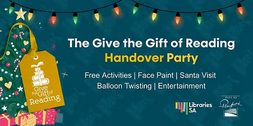 Give the Gift of Reading Handover Party