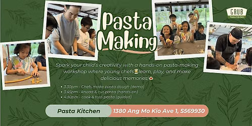 Kids Pasta Making Workshop @ Pasta Kitchen