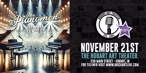 THE PIANO MEN: Featuring Simply Elton and Simply Billy