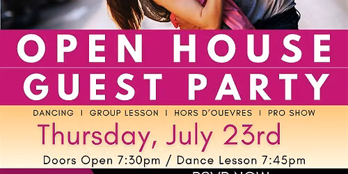 Open House Dance Party at Fred Astaire Morristown