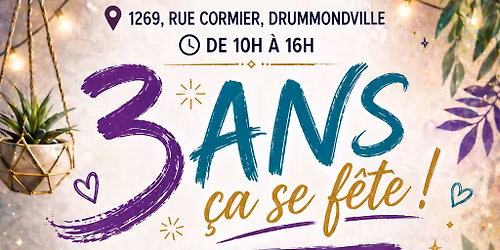 3ans \u00e7a se f\u00eate chez Le Monde de Gaia