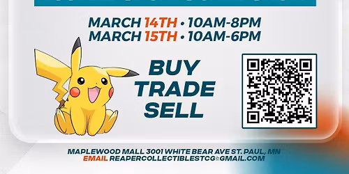 \ud83c\udfb4TCG and Sports Card Show Maplewood Mall \ud83c\udfb4