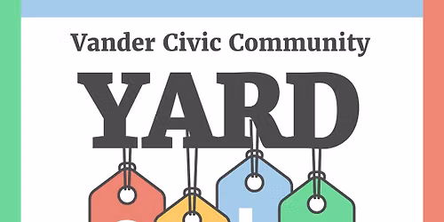 Fall Community Yard Sale
