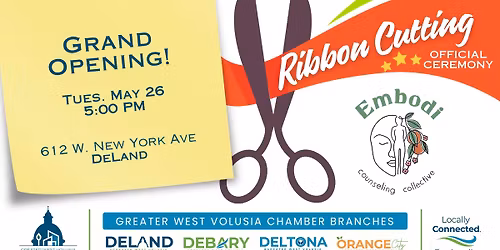 Ribbon Cutting | Grand Opening for Embodi Counseling Collective