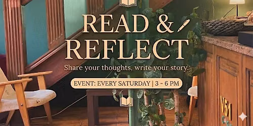 Read & Reflect | A silent reading event with a not-so-silent discussion