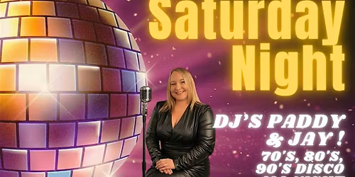 Saturday Night Disco Party