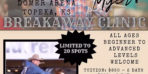 3rd Annual Cash Myers Breakaway Clinic