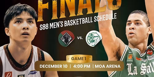 UAAP FINALS Game 2 - DLSU vs UP