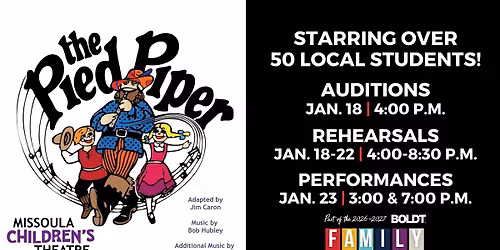Missoula Children's Theatre: The Pied Piper