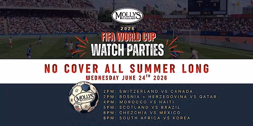 Wednesday June 24th World Cup 2026 Watch Parties