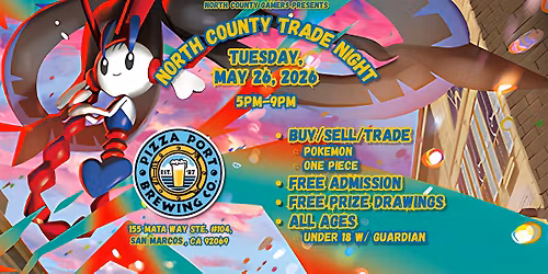 NORTH COUNTY TRADE NIGHT @ PIZZA PORT TASTING ROOM