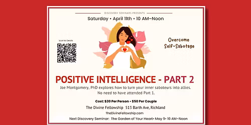 Positive Intelligence Part 2 With Joe Montgomery, PhD