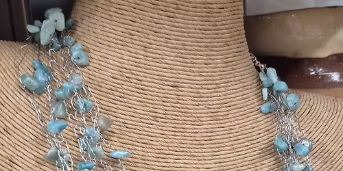 Crochet Chains Necklace 