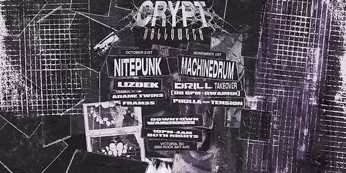 CRYPT HALLOWEEN - Midnight Project X Rifflandia