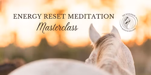 Energy Reset Meditation with Horses!