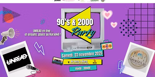 \ud83c\udf89\u2728 90\u2019s & 2000\u2019s Party \u2728\ud83c\udf89