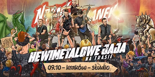 Nocny Kochanek i Hewimetalowe Jaja w Krakowie @STUDIO — Klub Studio