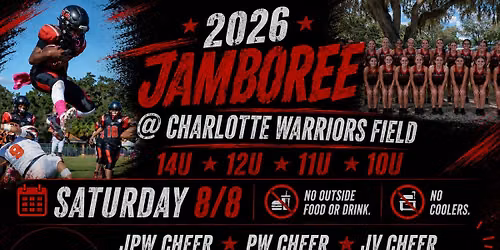 Jamboree - 10U\u25ab\ufe0f11U\u25ab\ufe0f12U\u25ab\ufe0f14U and JPW\u25ab\ufe0fPW\u25ab\ufe0fJV