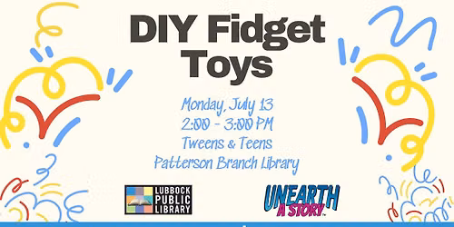 DIY Fidget Toys at Patterson Branch Library