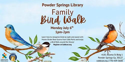 Family Bird Walk