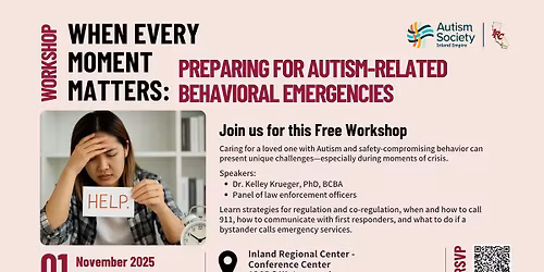 Preparing for Autism-Related Behavioral Emergencies