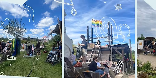 Saisonauftakt! Flohmi im heiter bis wolkig! Kram, Krempel & Klimbim im April! 