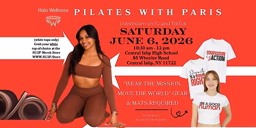Pilates With Paris x Stand Up To Poverty