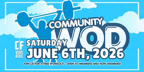 CrossFit Community Day\ud83c\udf89