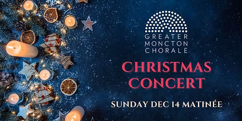 CHRISTMAS CONCERT - SUNDAY DEC 14 MATINEE