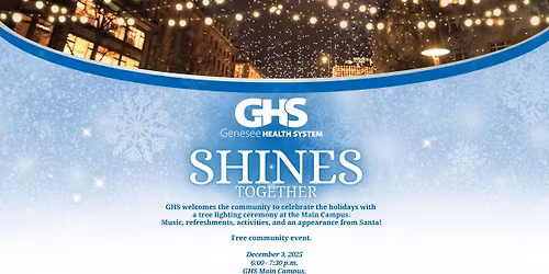 GHS Shines Together: Community Tree-Lighting Event