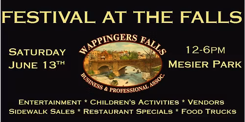 WFBPA Festival At The Falls-This Marks Our 10th Anniversary!