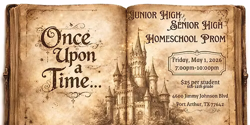 Once Upon a Time Homeschool Prom