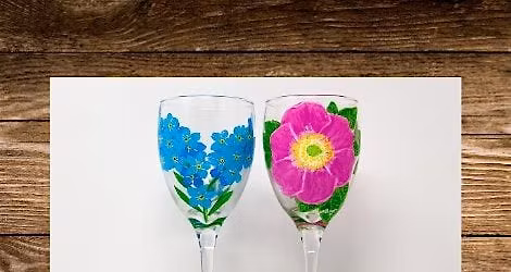 Paint (Wine Glasses) & Sip