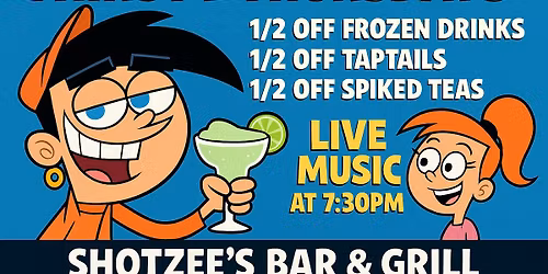 \ud83c\udfb6 Half-Price Drink Specials & Live Music Thursdays! \ud83c\udf79 No Cover @ Shotzees 134 S Main Keller, TX \ud83c\udfb8