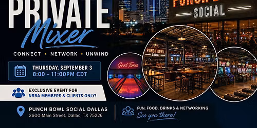 NRBA Members Only Mixer