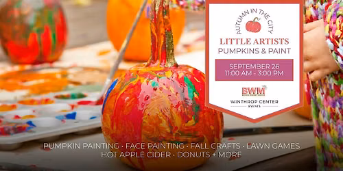 Little Artists: Pumpkins & Paint